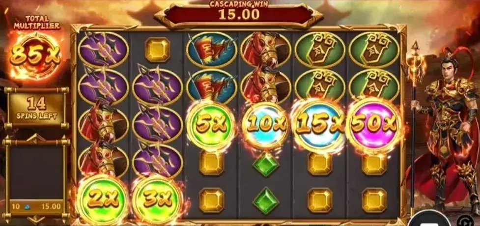 戰神呂布倍數球爆發